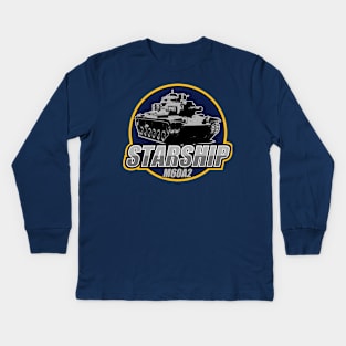 M60A2 Starship Kids Long Sleeve T-Shirt